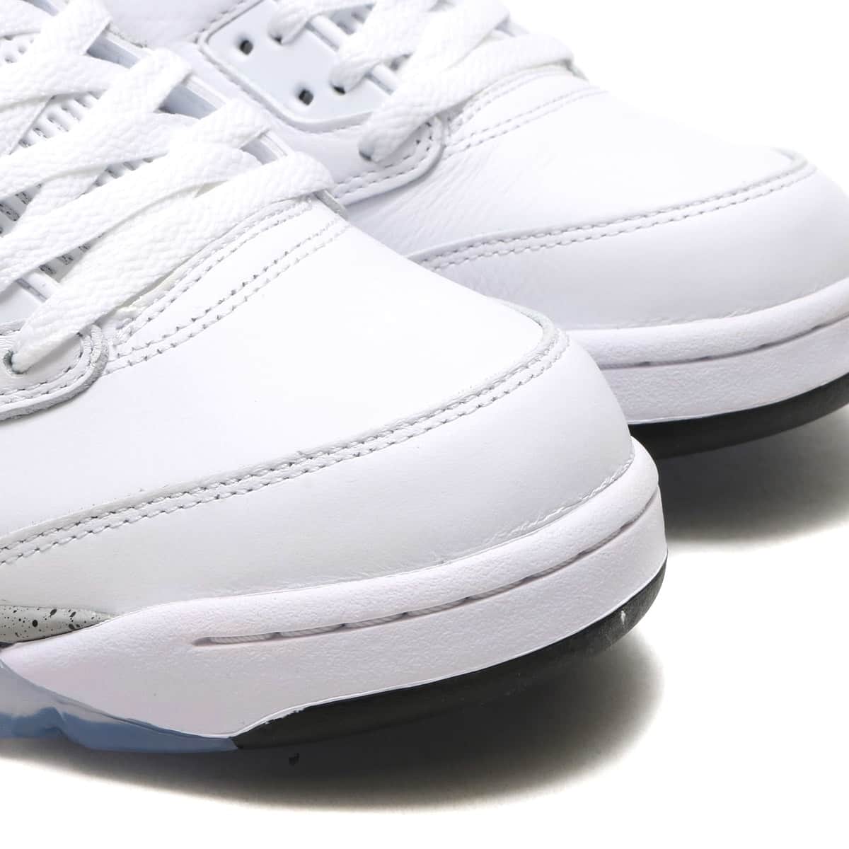 JORDAN BRAND AIR JORDAN 5 RETRO  WHITE/UNIVERSITY RED-BLACK-MATTE SILVERの画像