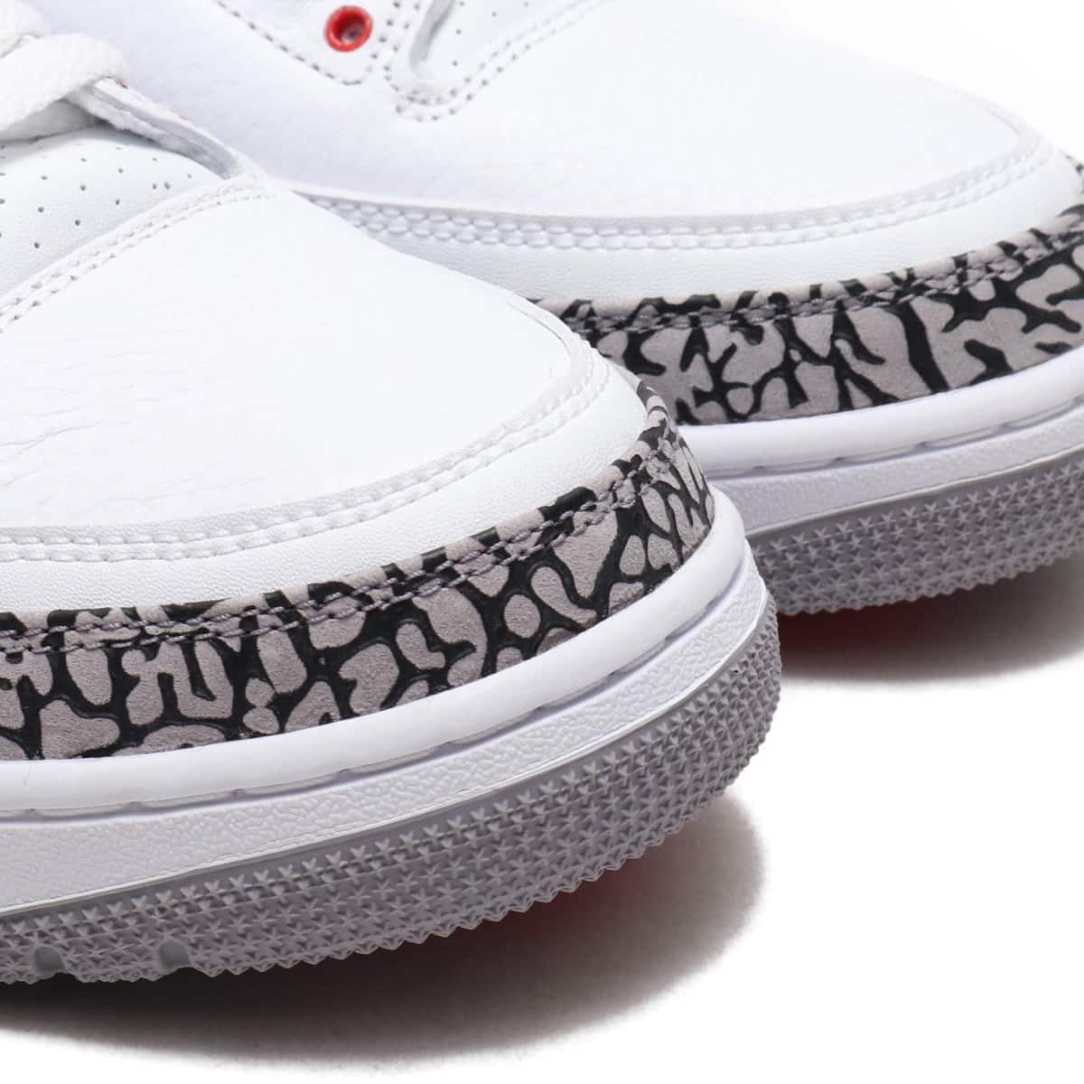 JORDAN BRAND AIR JORDAN 3 RETRO  WHITE/FIRE RED-CEMENT GREY-BLACKの画像