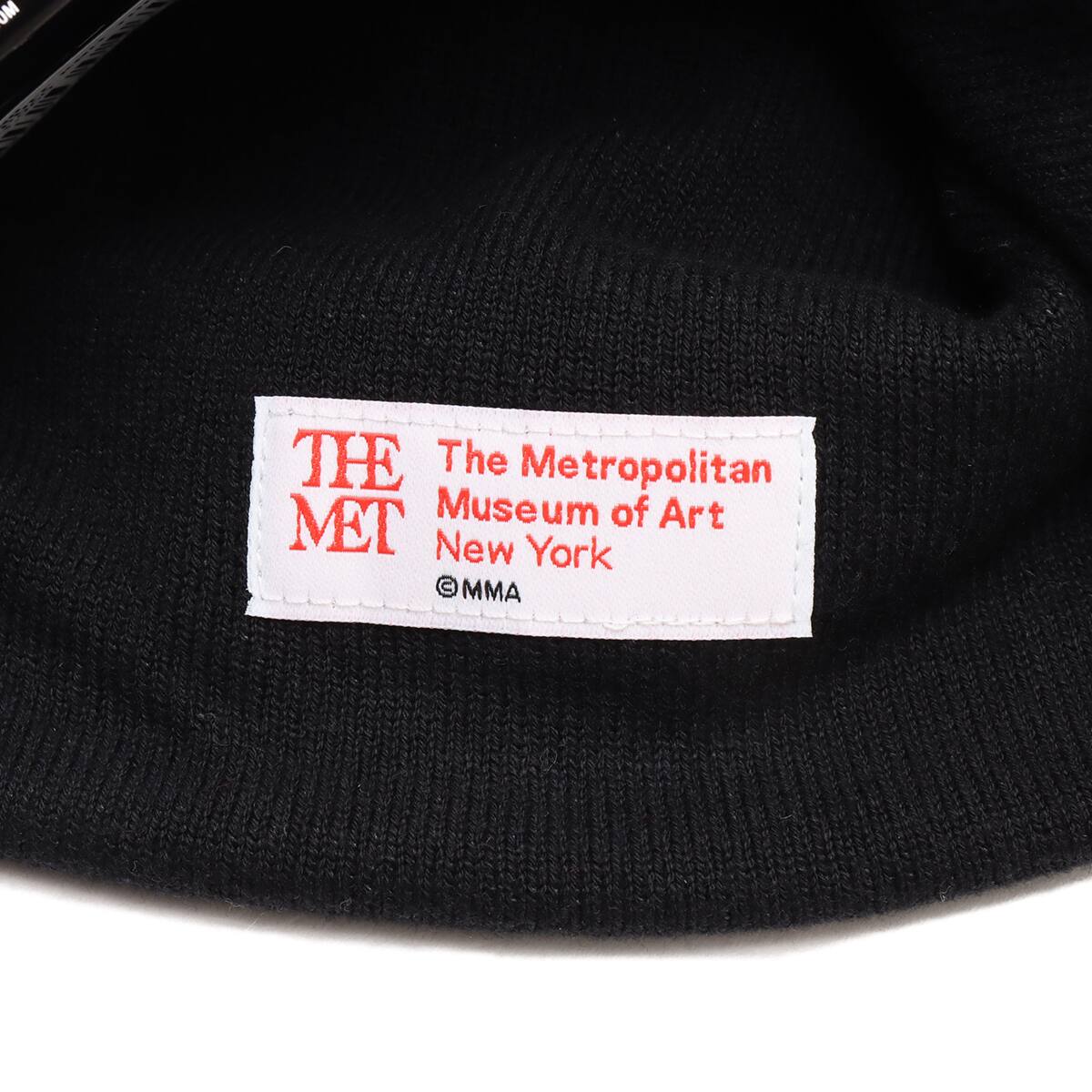 NEW ERA BASIC CUFF KNIT THE MET BLK BLACKの画像