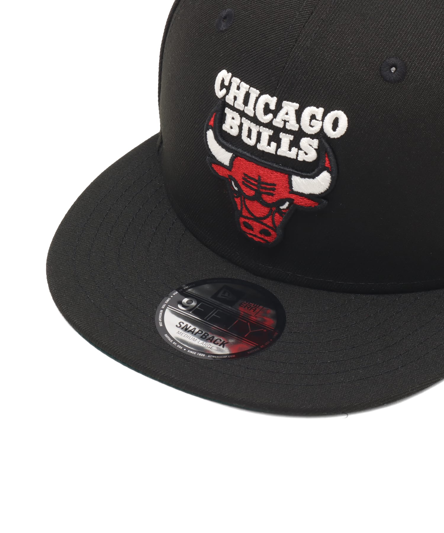 NEW ERA 9FIFTY Chicago Bulls BLACKの画像