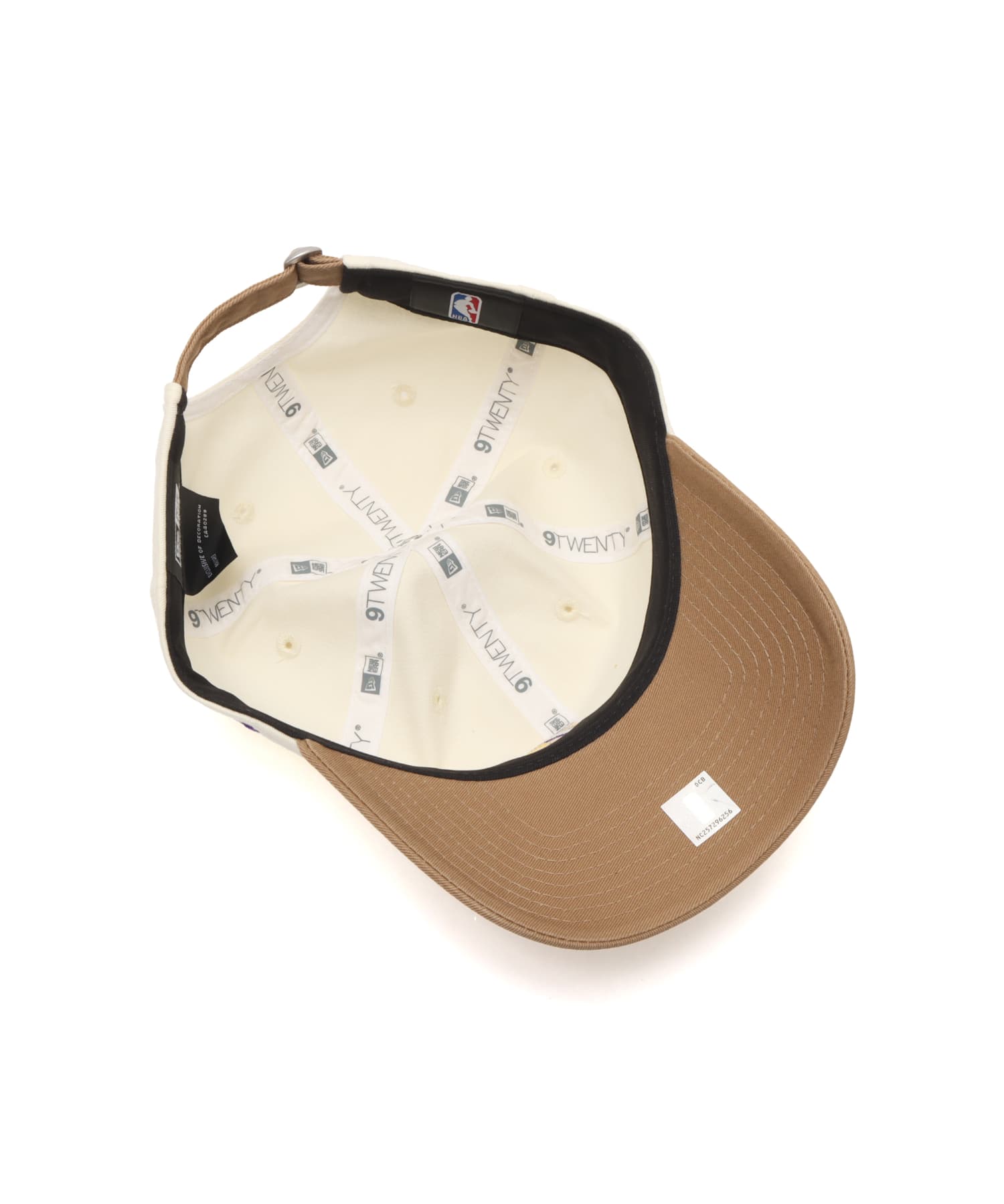 NEW ERA 9TWENTY NBA Mini Logo Los Angeles Lakers KAHKIの画像