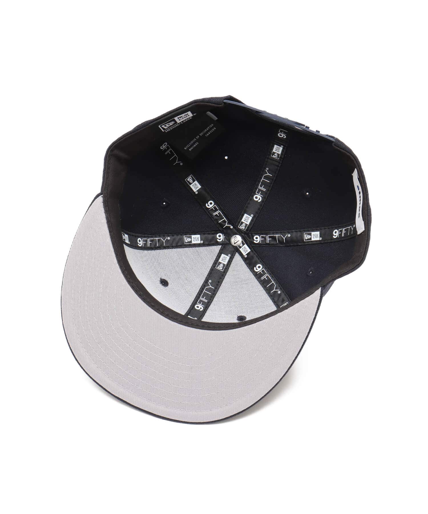 NEW ERA x ATMOS 9FIFTY SNAP BACK NAVYの画像