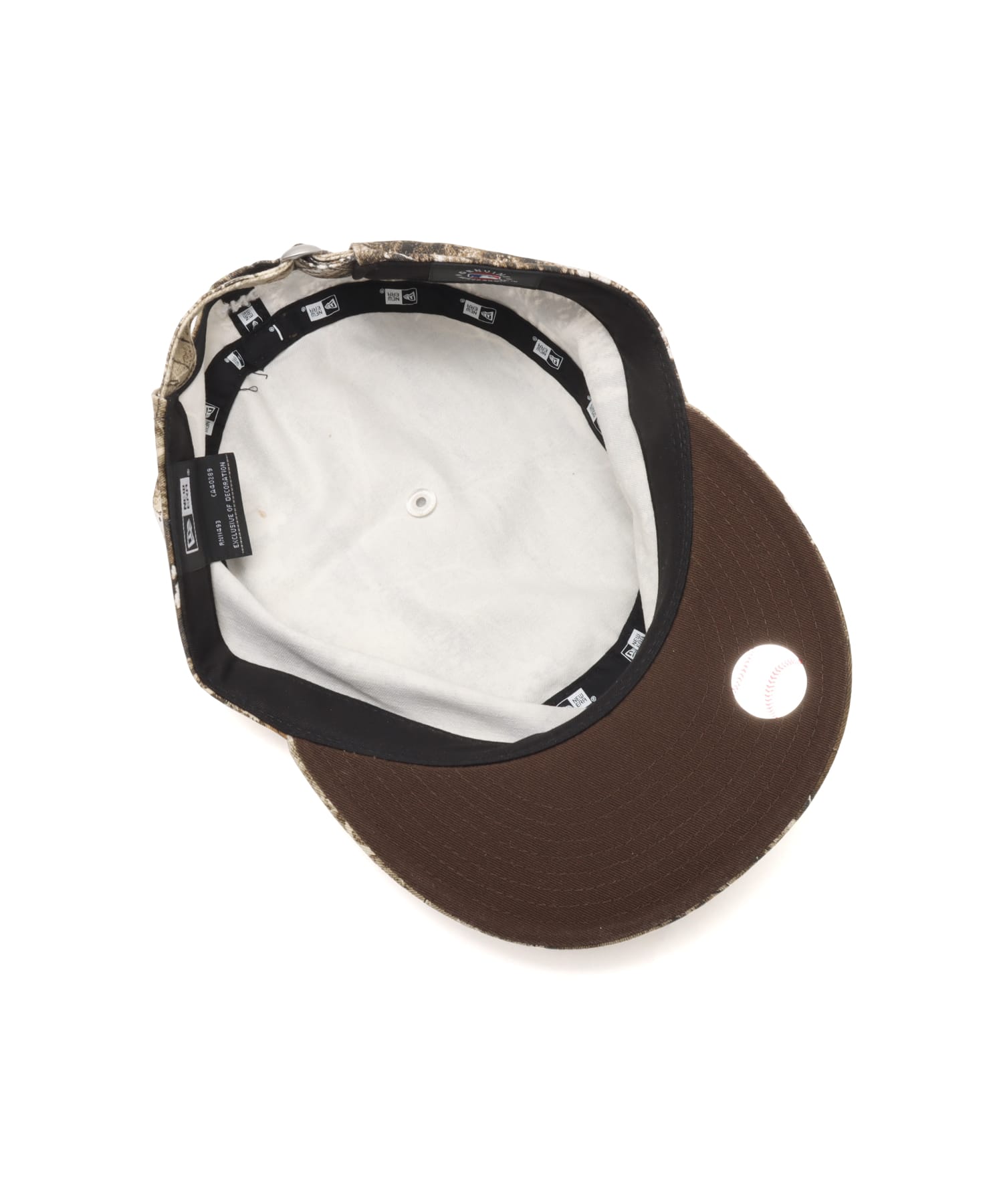 NEW ERA PILLBOX Adjustable Los Angeles Dodgers REALTREE BROWNの画像