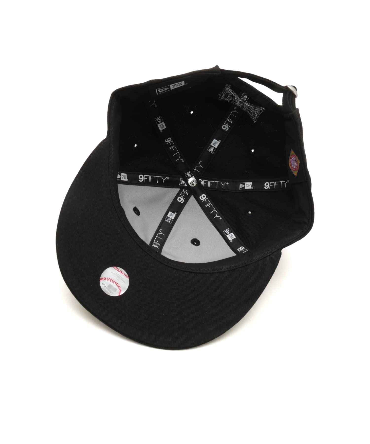 NEW ERA RC 9FIFTY CS New York Black Yankees WOOL BLACKの画像