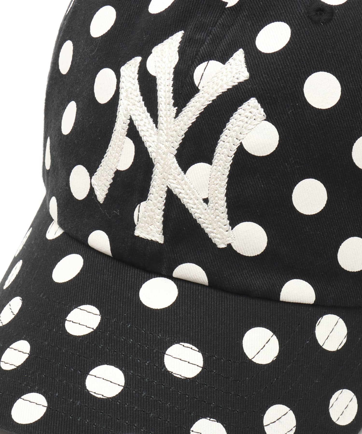 47 x ATMOS PINK CLEAN UP YANKEES DOT BLACKの画像