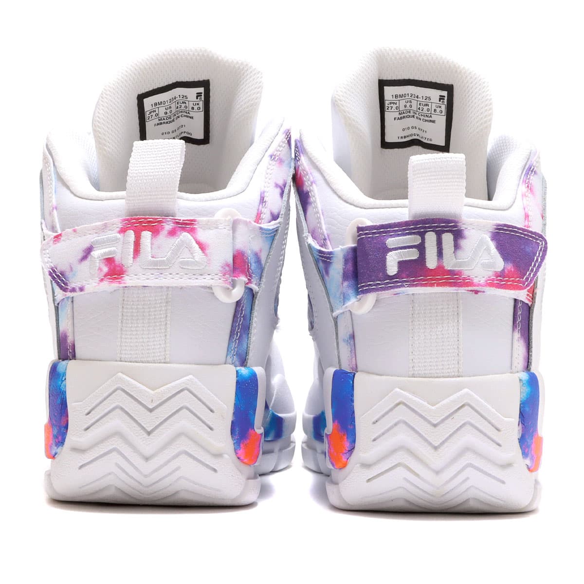 FILA GRANT HILL 2 TIE DYE White / White / Tie Dye |atmos（アトモス） 公式オンラインストア