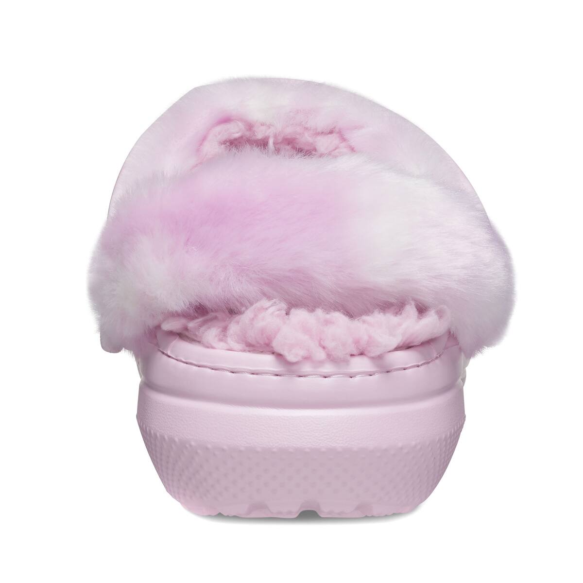 crocs Classic Fur Sure Ballerina Pink/White の画像