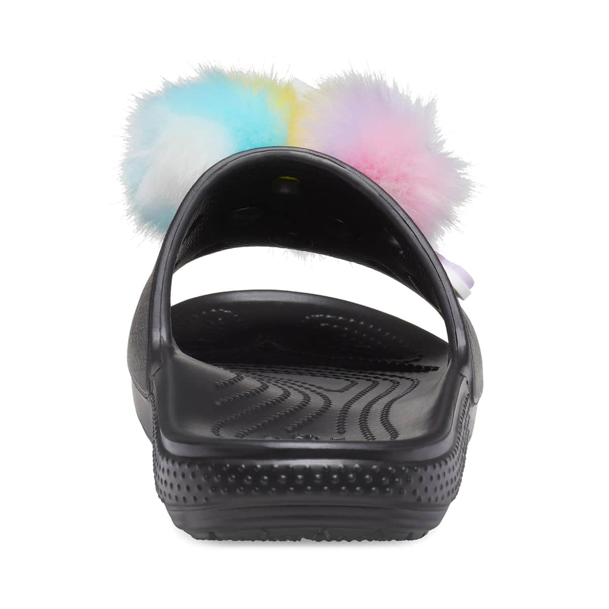 crocs Classic Crocs Fur Sure Slide Black 21SS-Iの画像