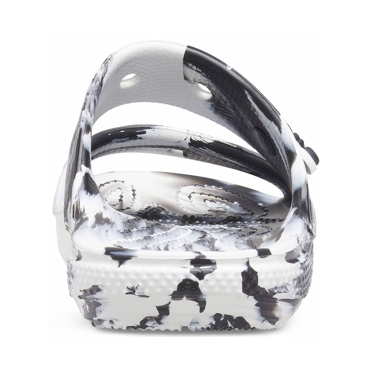 Crocs Classic Crocs Marbled Sandal White/Black 22SS-Iの画像