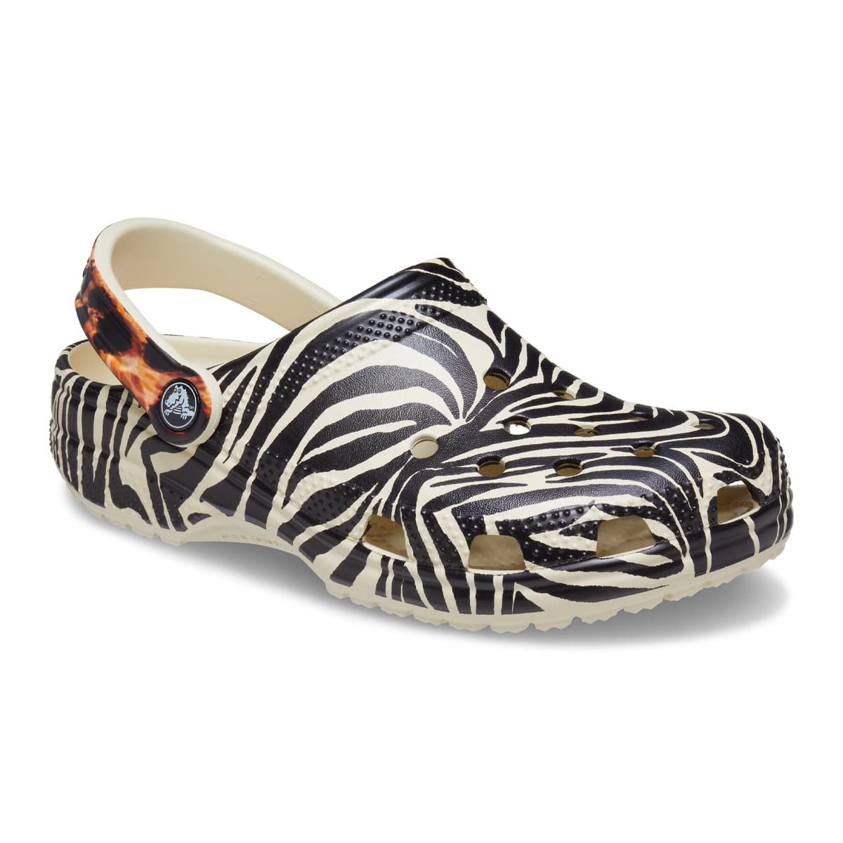 Crocs Classic Animal Remix Clog Bone/Multi Animal 22SS-Iの画像