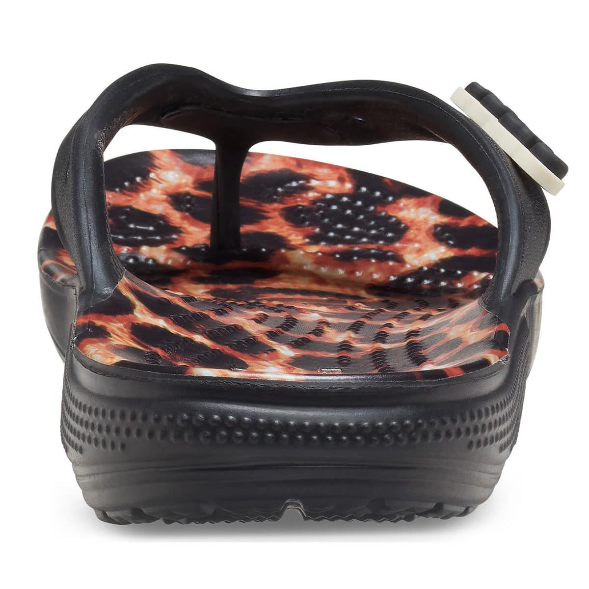 Crocs Classic Crocs Animal Remix Flip Black/Leopard の画像