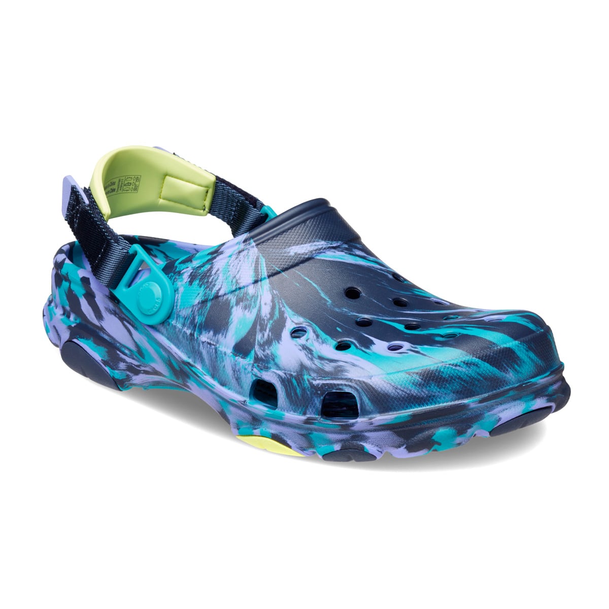 Crocs Classic AllTerrain Marbled Clog Navy/Multi の画像