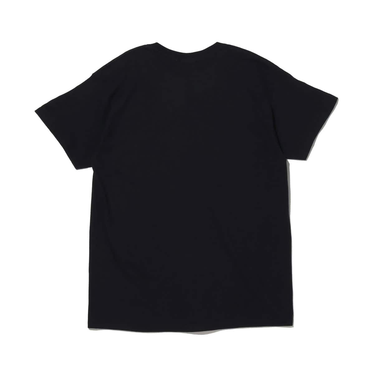 チャライダー × atmos pink フロントラインロゴ Tシャツ BLACKの画像