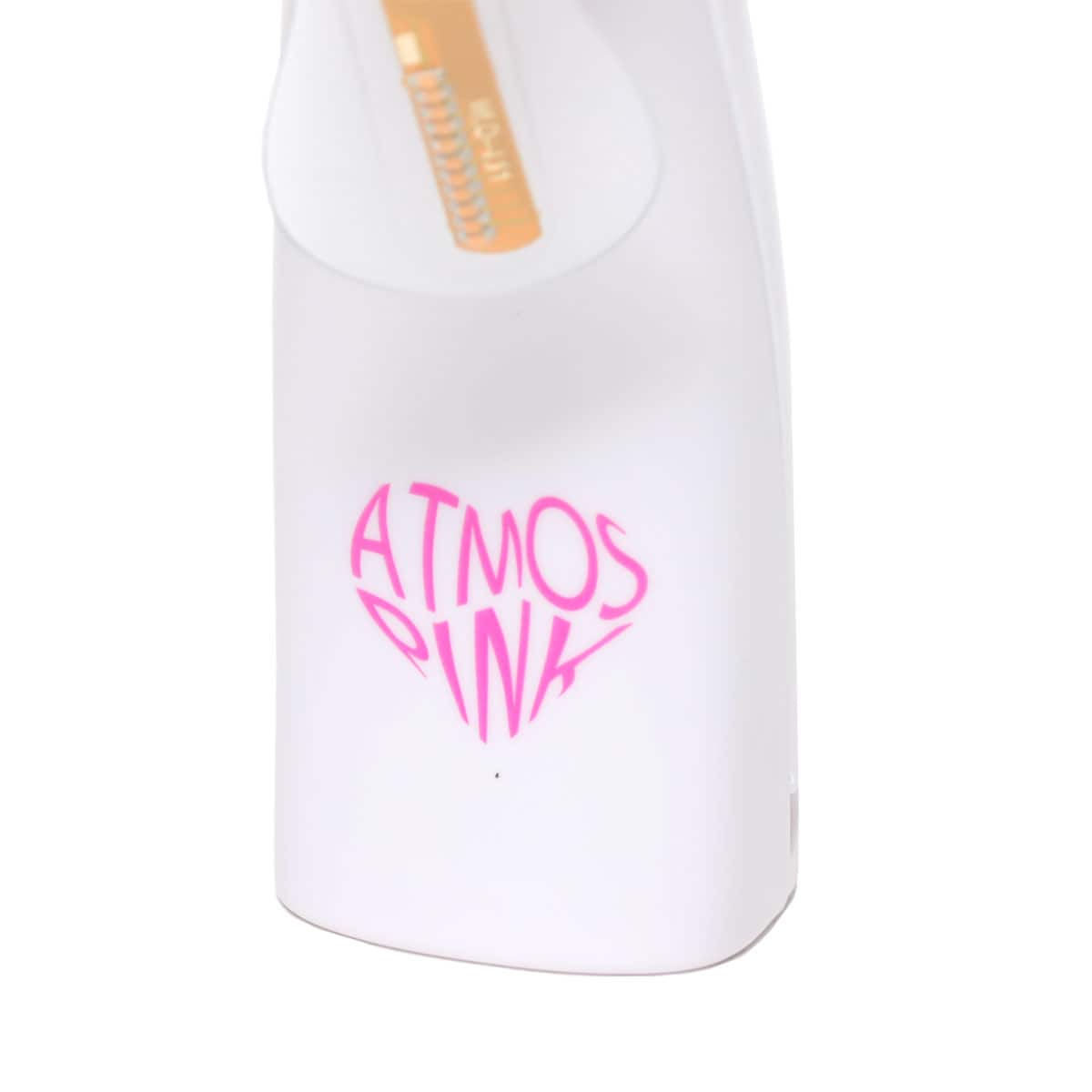 atmos pink LOGO MINI FAN WHITEの画像