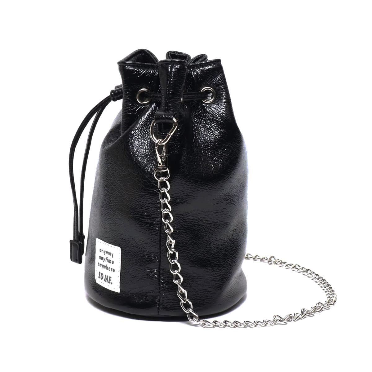 atmos pink YURIMOS SO ME POUCH BLACKの画像