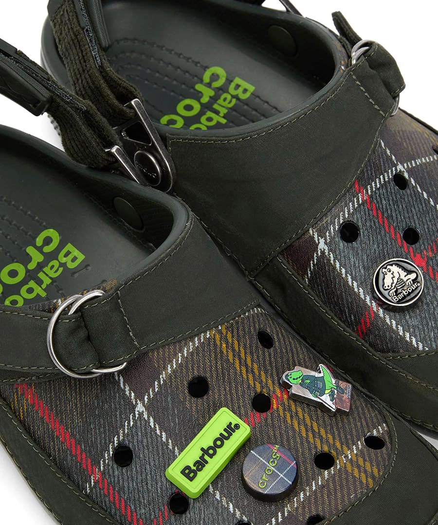 crocs x Barbour x Classic RO Clog Kelpの画像