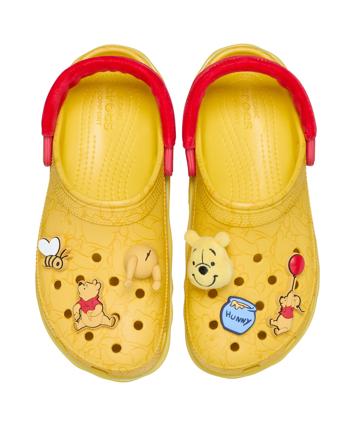 crocs Women's Winnie The Pooh Classic Platform Clog MULTIの画像