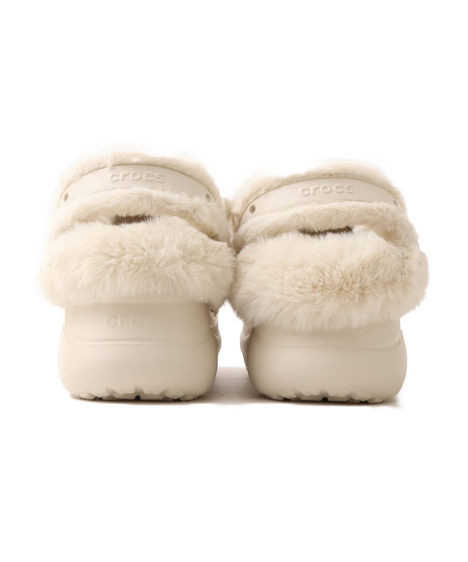 crocs Bae Lined Clog Stuccoの画像