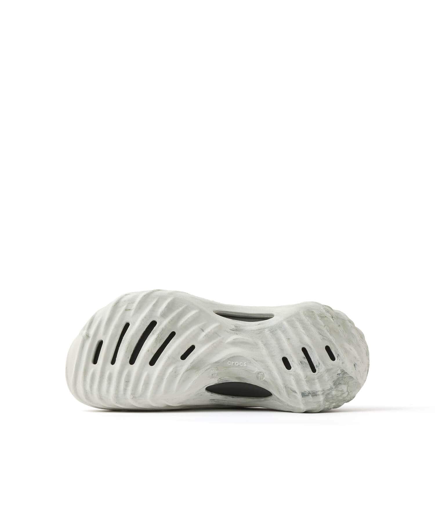 crocs Echo Watercolor Marbled Wave Army Green/Multiの画像