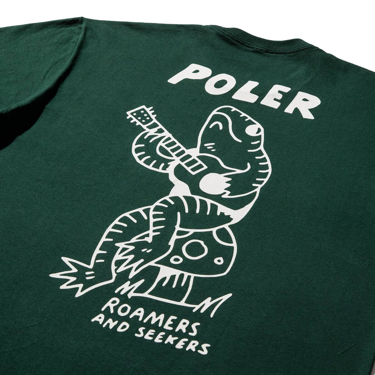 POLER OUT MI SWAMP TEE FOREST GREEN 21SU-Iの画像