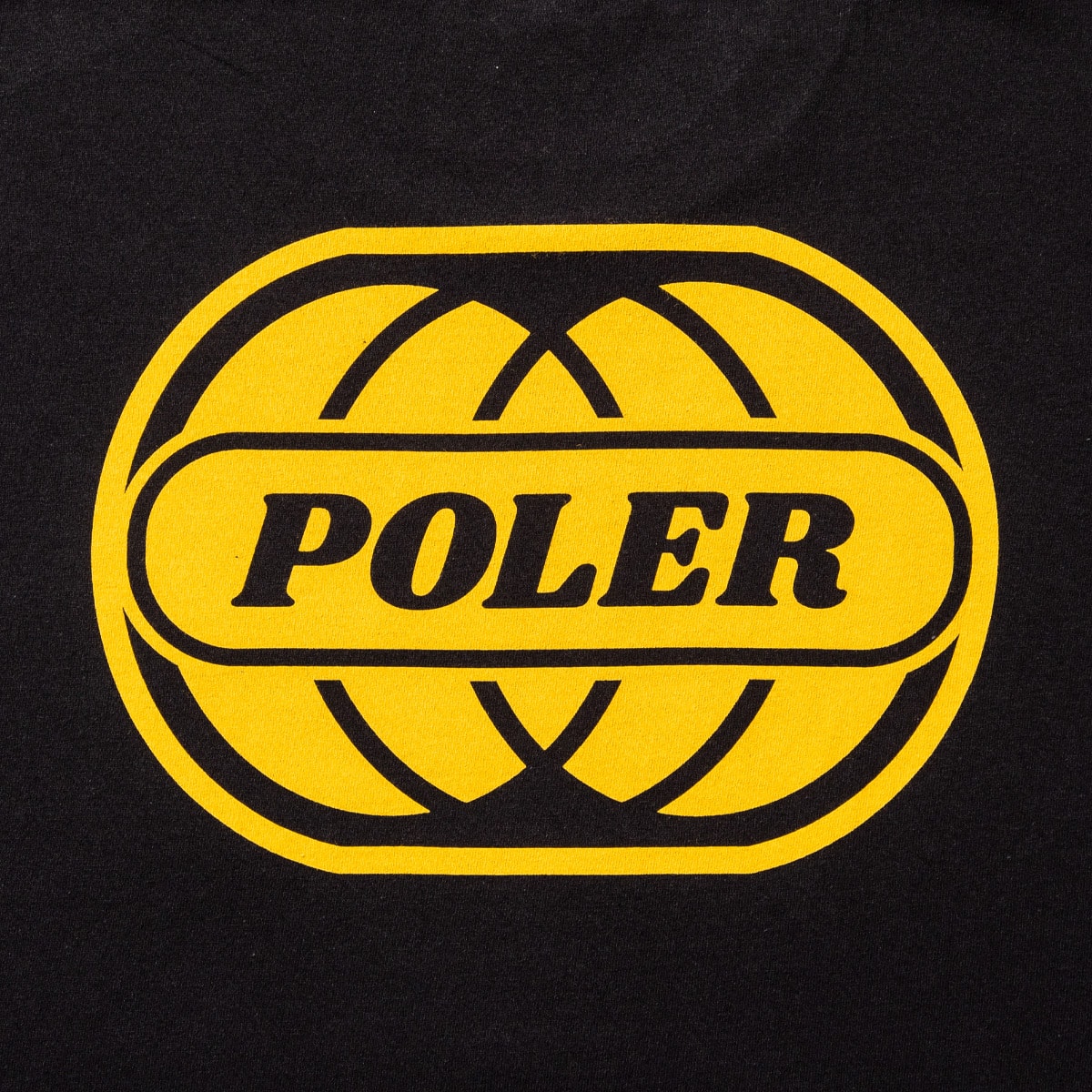 POLER AIRLINES TEE BLACK 21SU-Iの画像