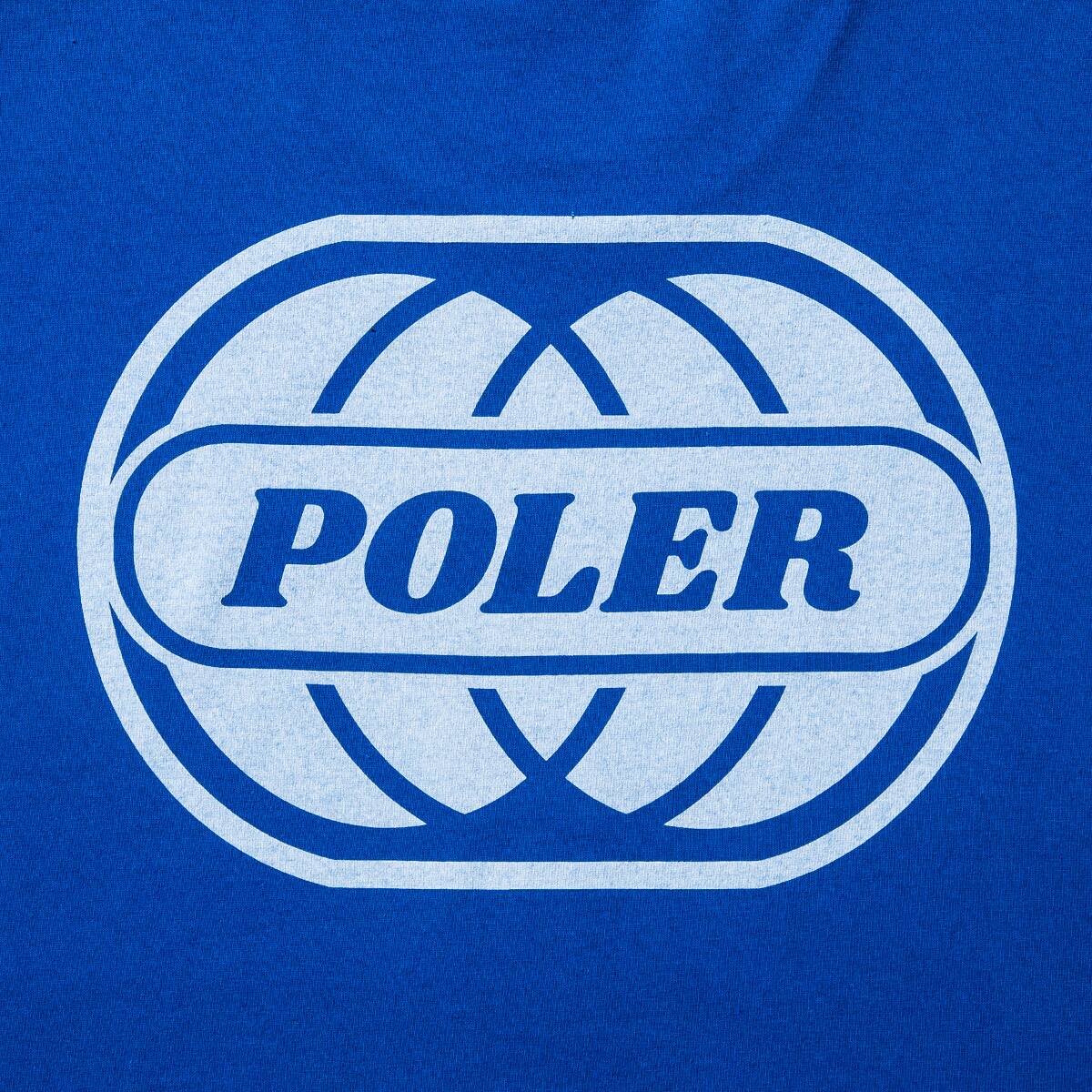 POLER AIRLINES TEE ROYAL BLUE 21SU-Iの画像