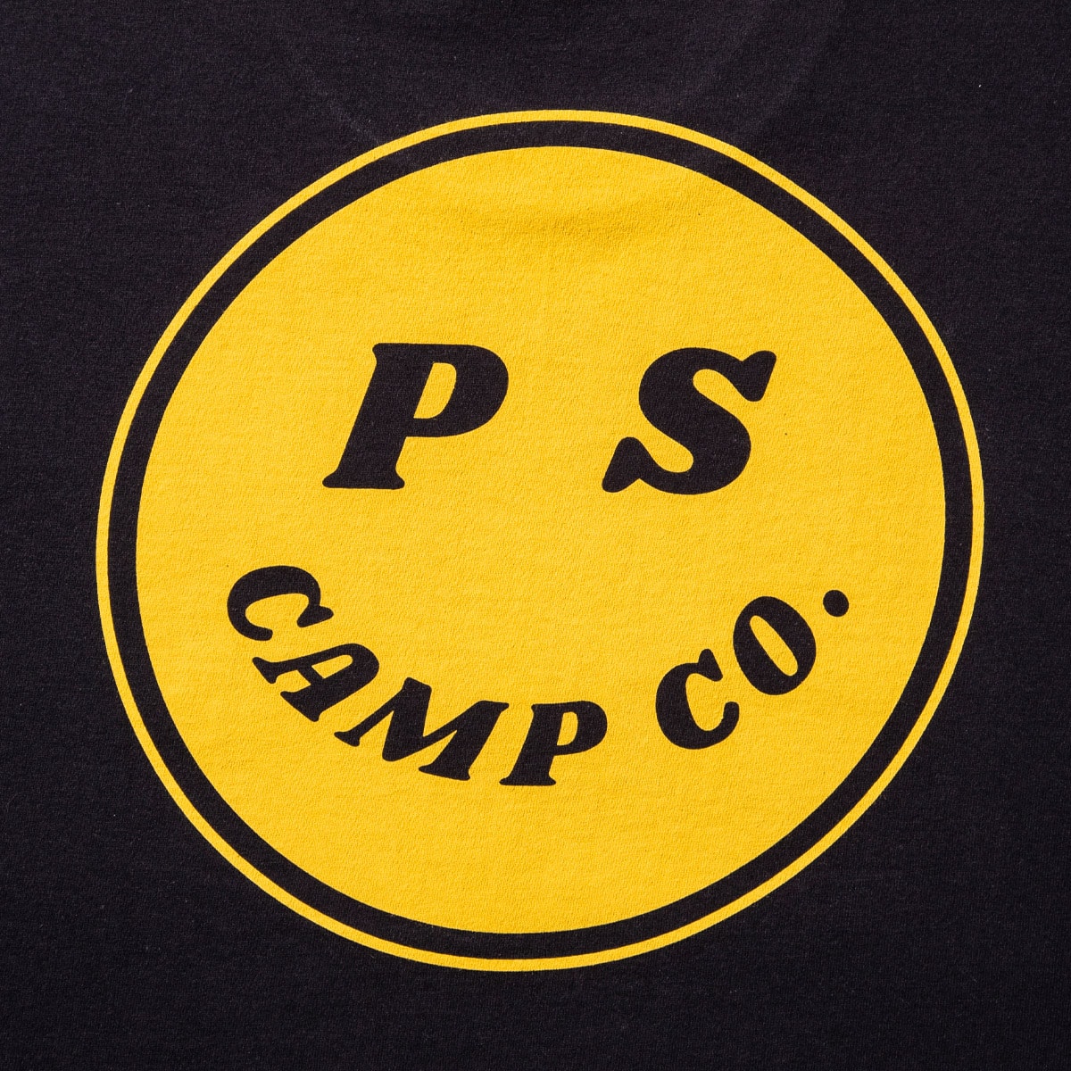 POLER HAPPY CAMPER TEE BLACK 21SU-Iの画像