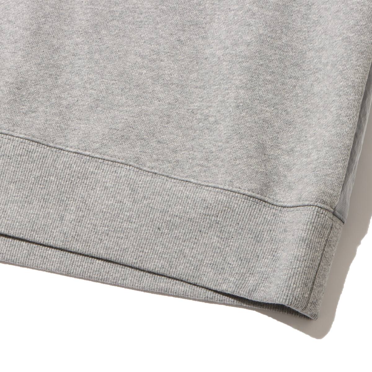 asics AB Contrast Sweatshirt GREYの画像