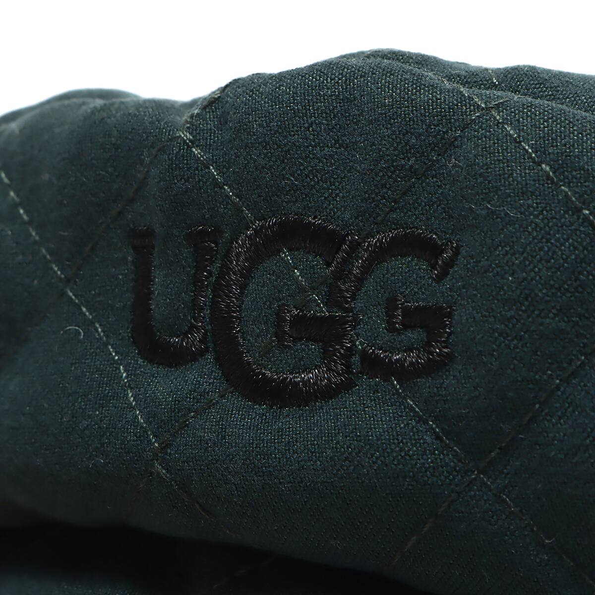 UGG キルティング ベレー帽 GREEN 22FW-I