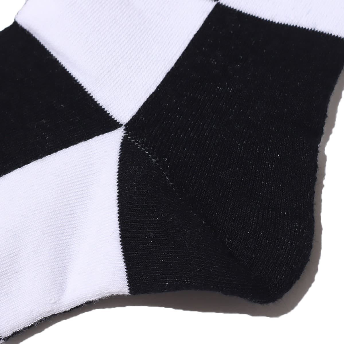 atmos pink × 9090 block check logo socks CHECKの画像