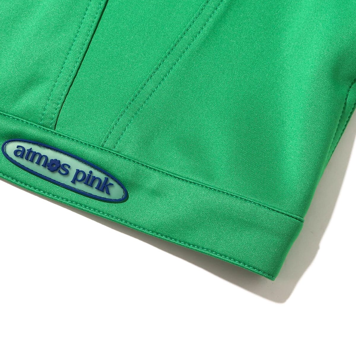 atmos pink シリコンパッチダンボールトップス GREENの画像