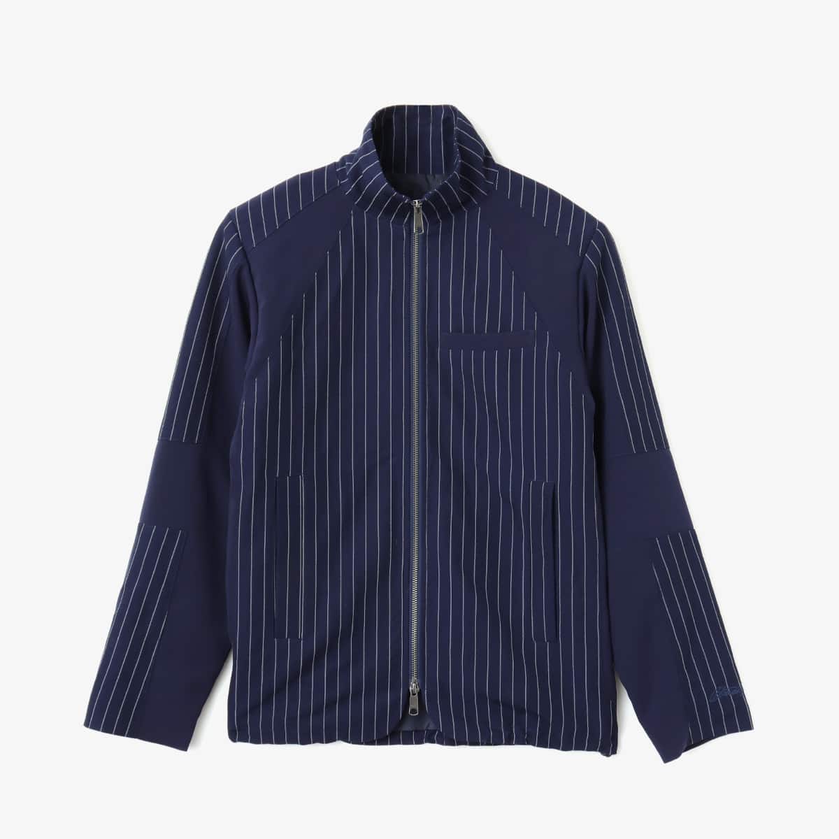 atmos pink Stripe Track Jacket NAVY の画像