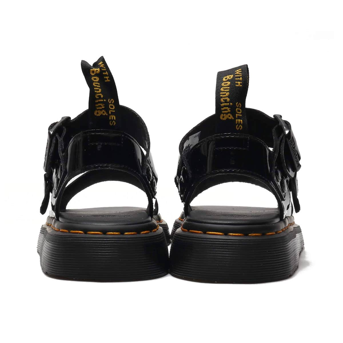 Dr.Martens SHORE GRYPHON BLACK PATENT LAMPER BLACK 20SS-I