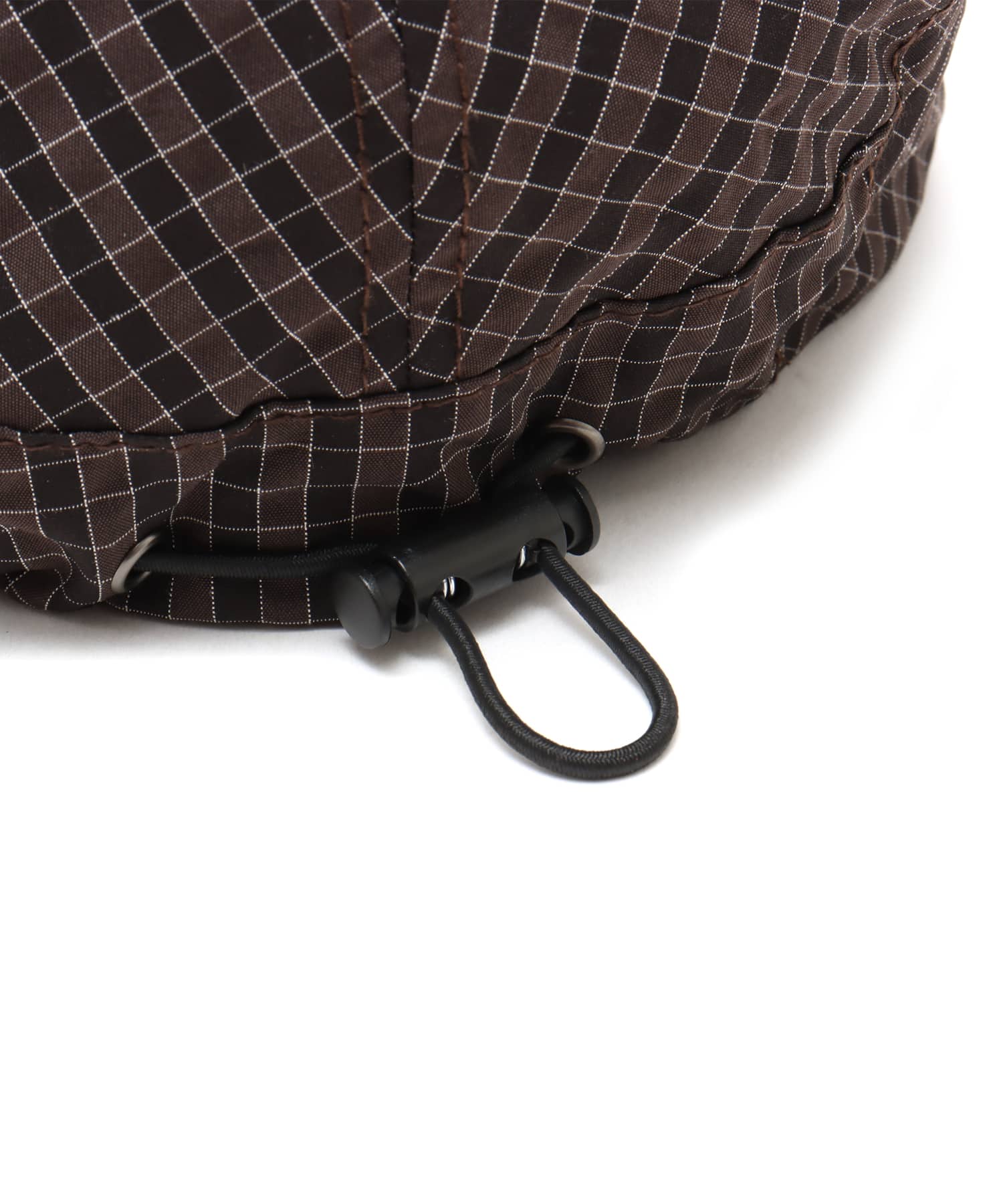 atmos pink Check Hunting Cap BROWNの画像
