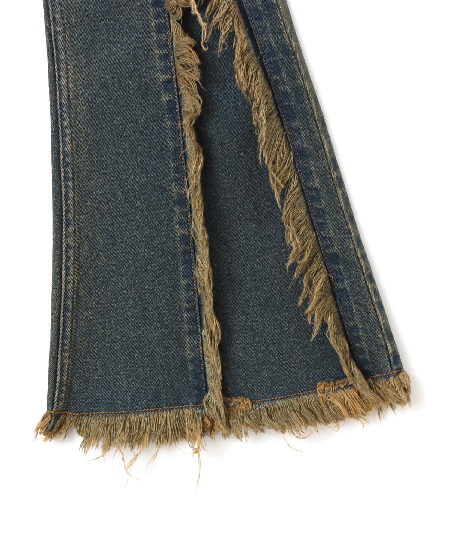 atmos pink Flare Denim Pants BLUEの画像