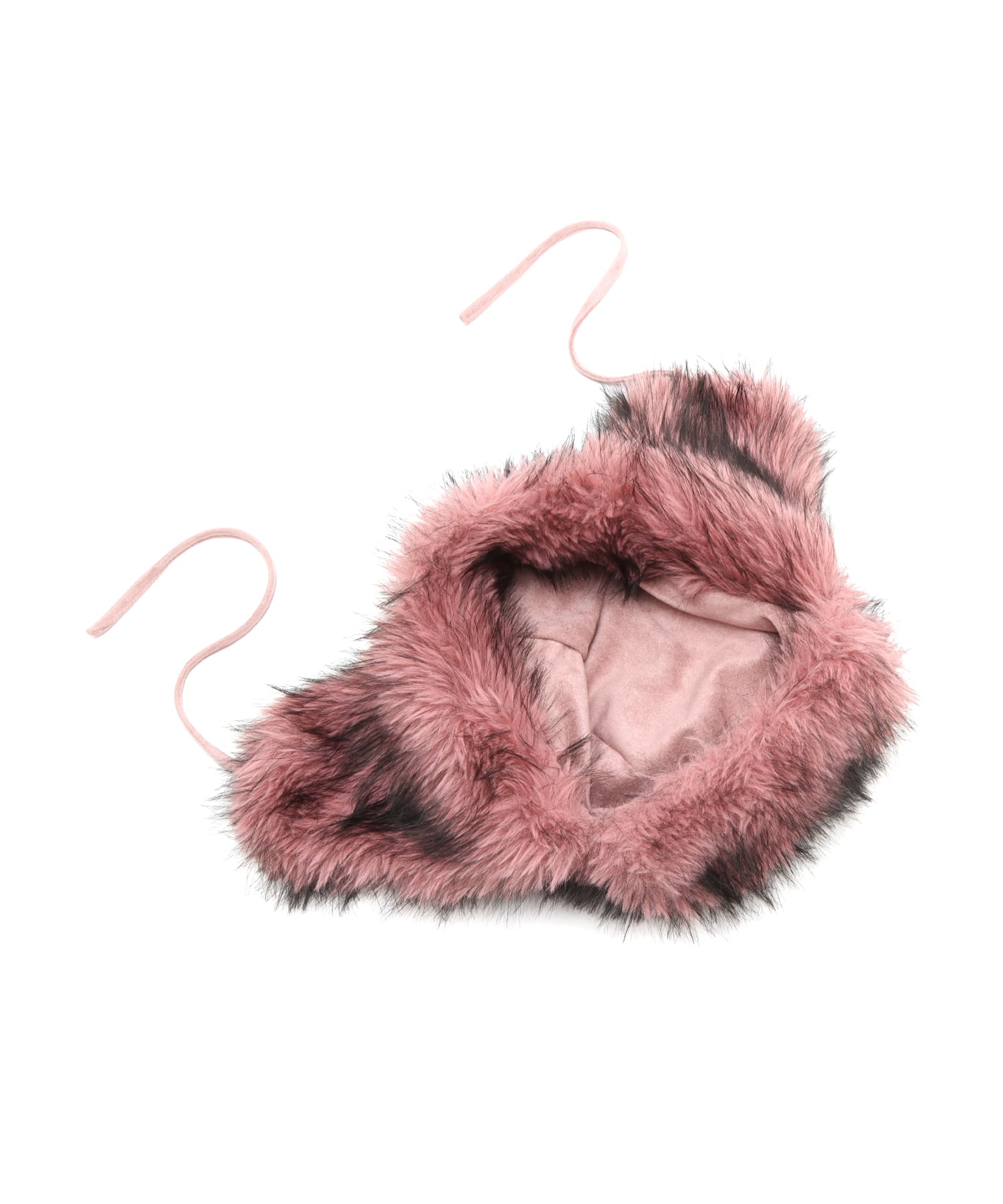 atmos pink Flight Fur Hat PINKの画像