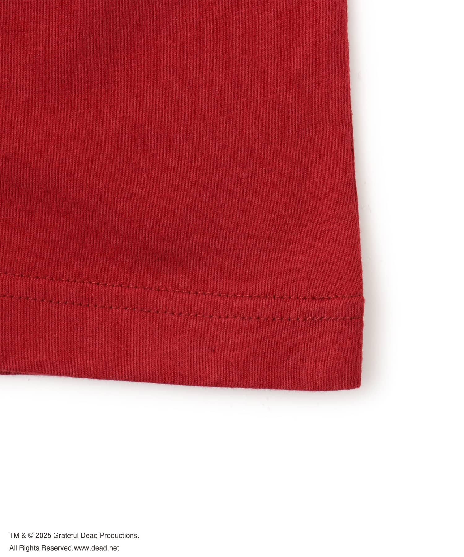 atmos pink Grateful Dead Mini T-shirt REDの画像