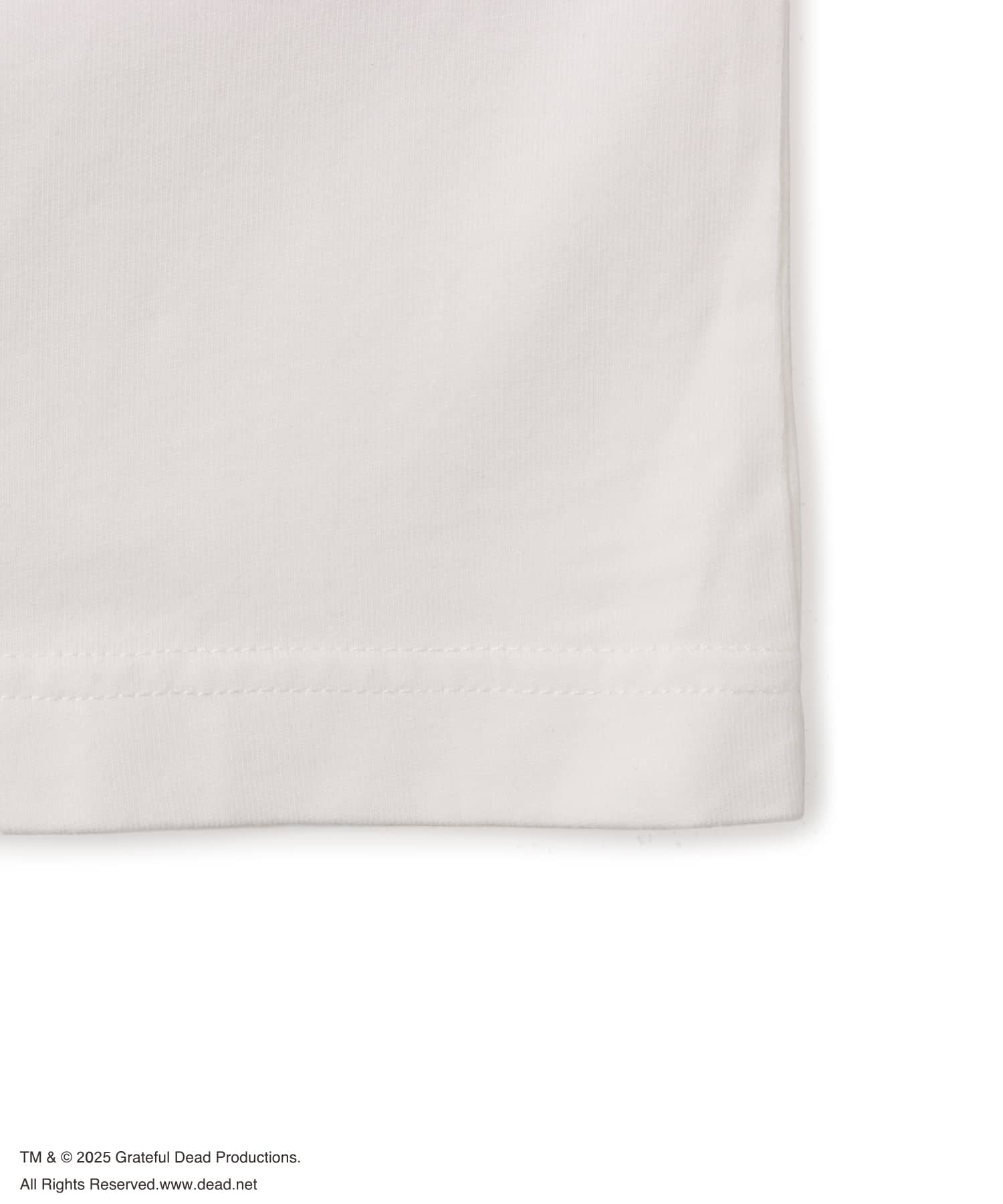 atmos pink Grateful Dead Mini T-shirt WHITEの画像