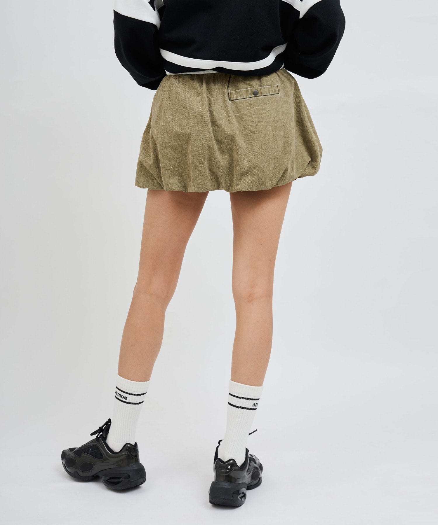 atmos pink Balloon Mini Skirt BROWNの画像