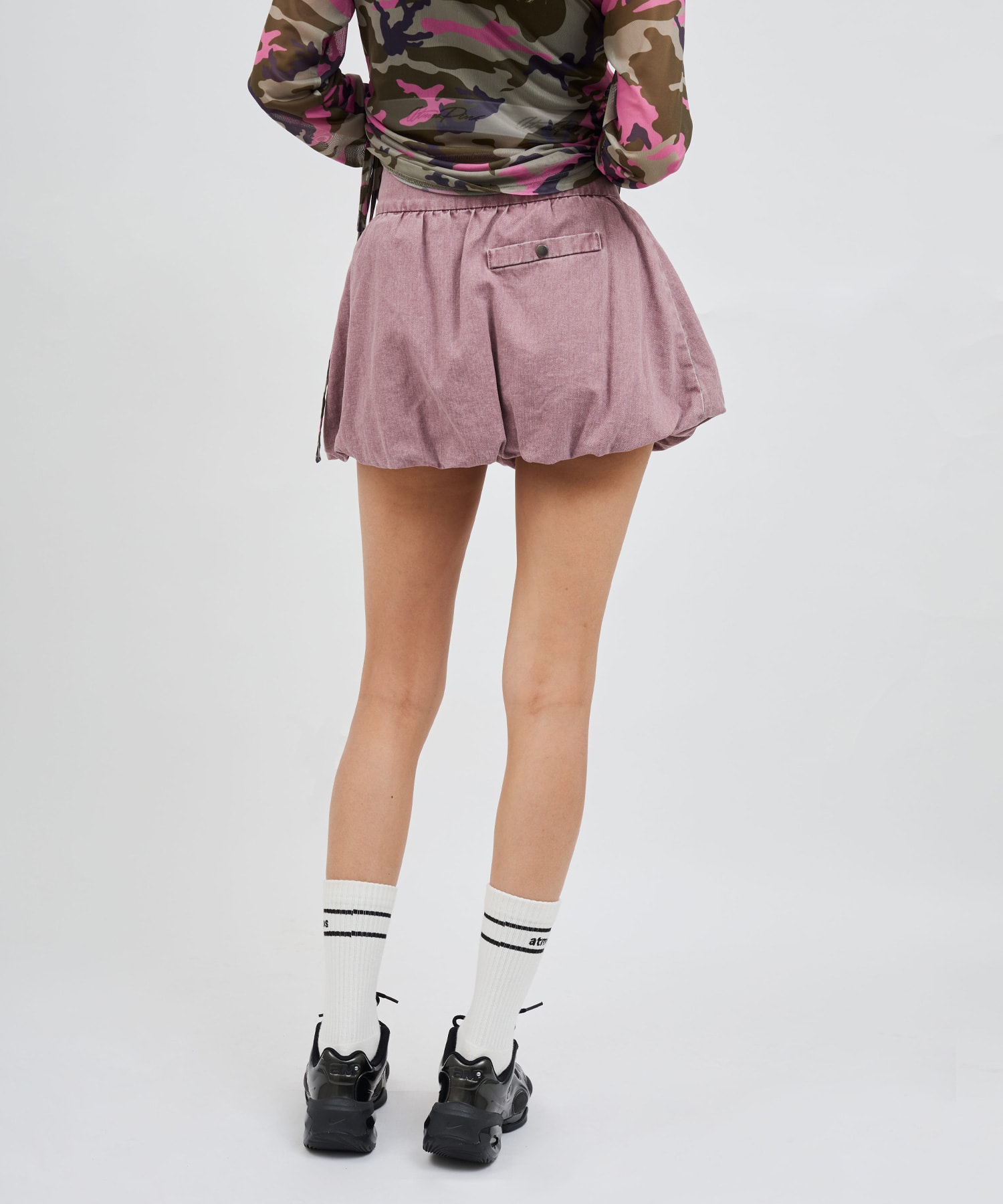 atmos pink Balloon Mini Skirt PINKの画像