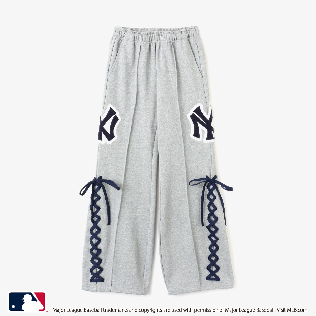 atmos pink MLB Sweat Pants GRAYの画像