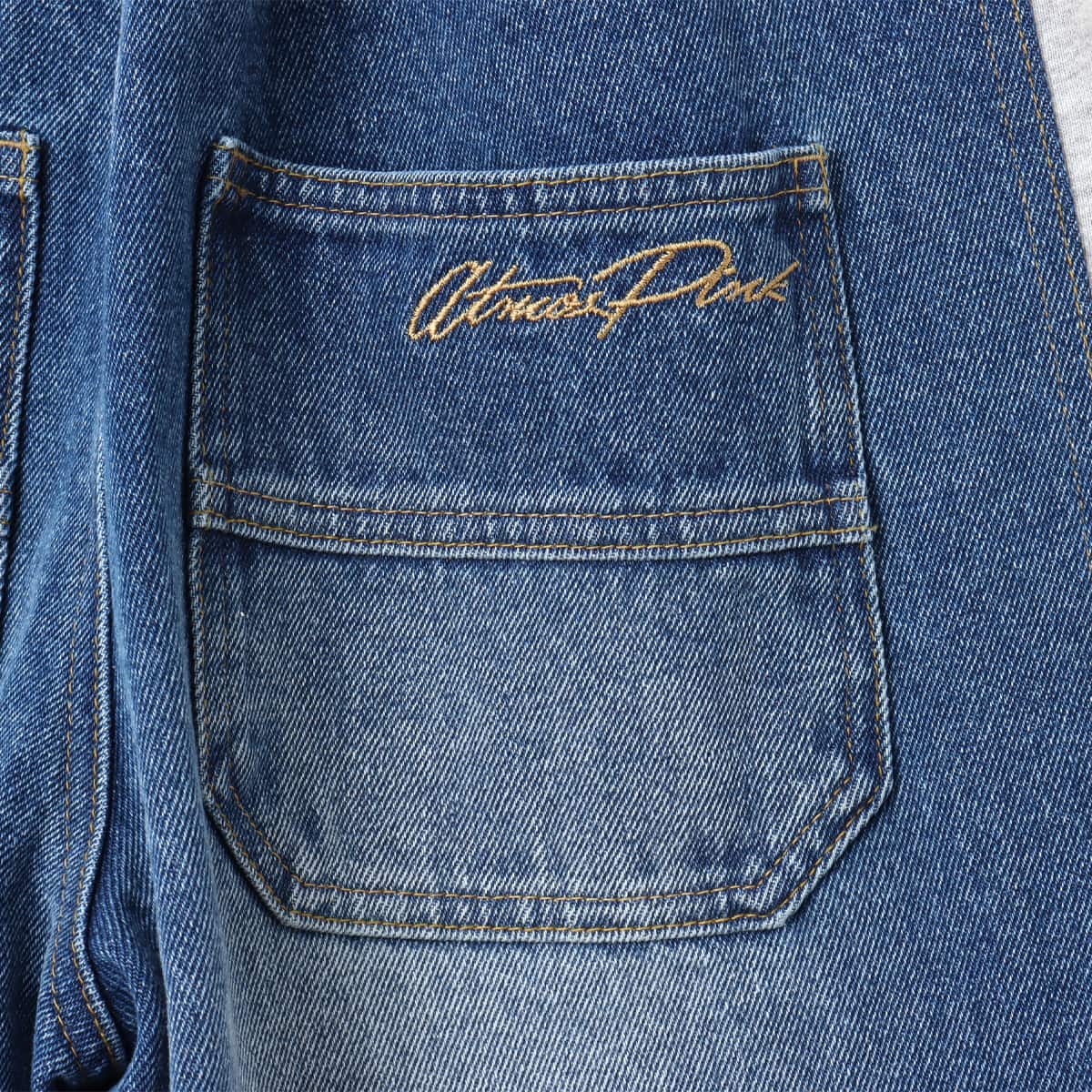atmos pink Denim Docking Pants BLUEの画像