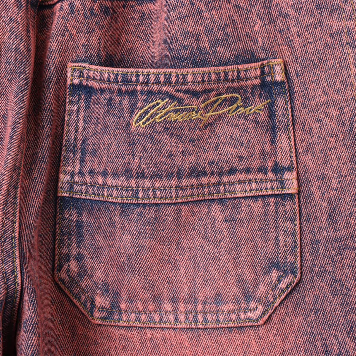 atmos pink Denim Docking Pants PINKの画像