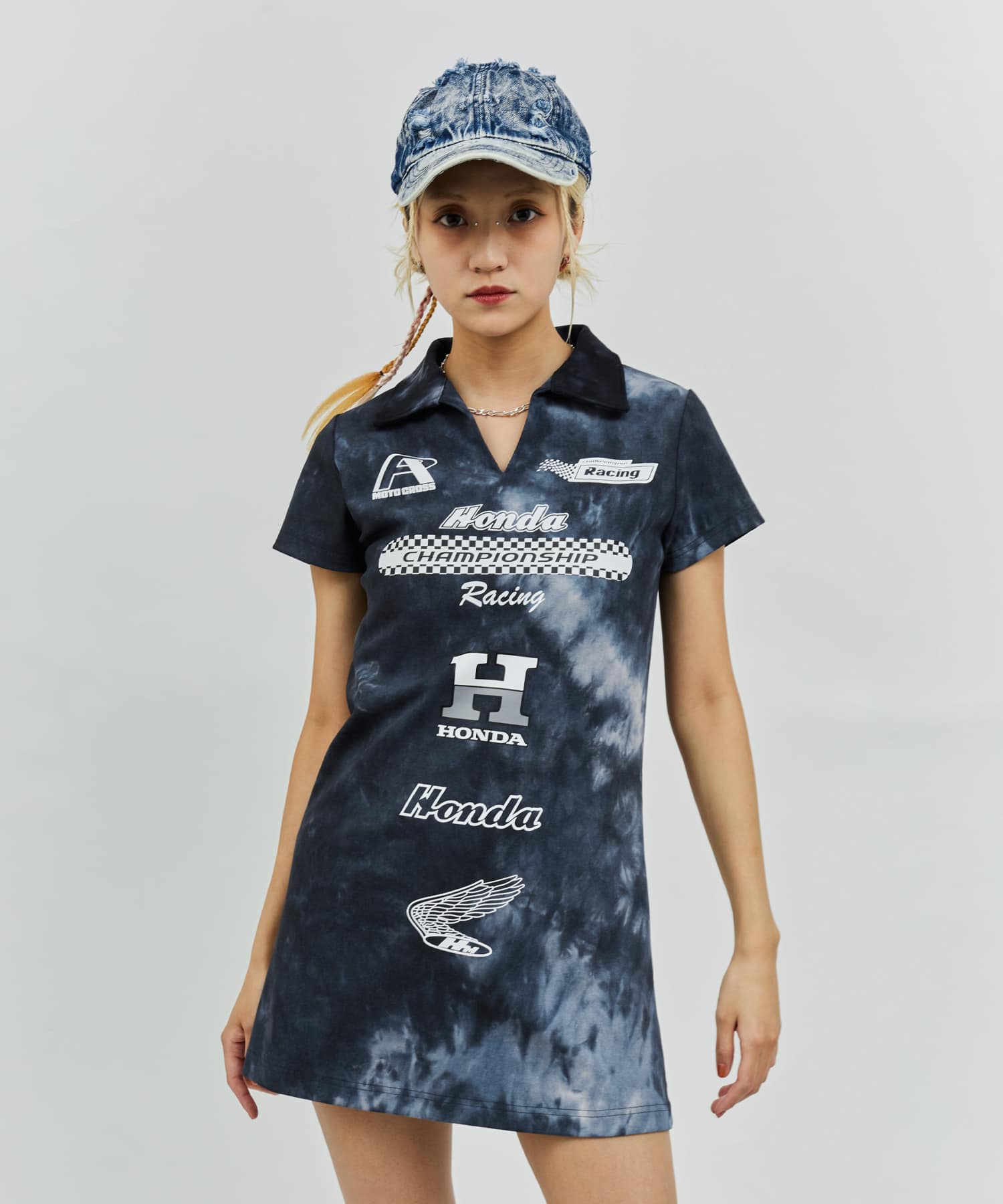 HONDA x atmos pink Racing Dress BLACKの画像