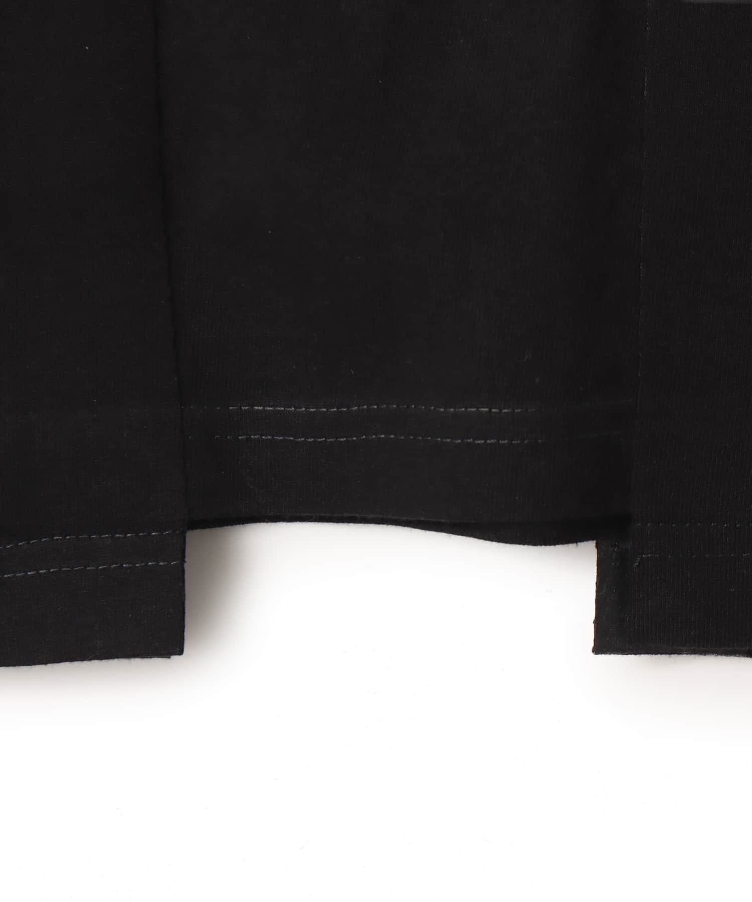 Poliquant THE ASSEMBLE EDITING S/S TEE BLACKの画像