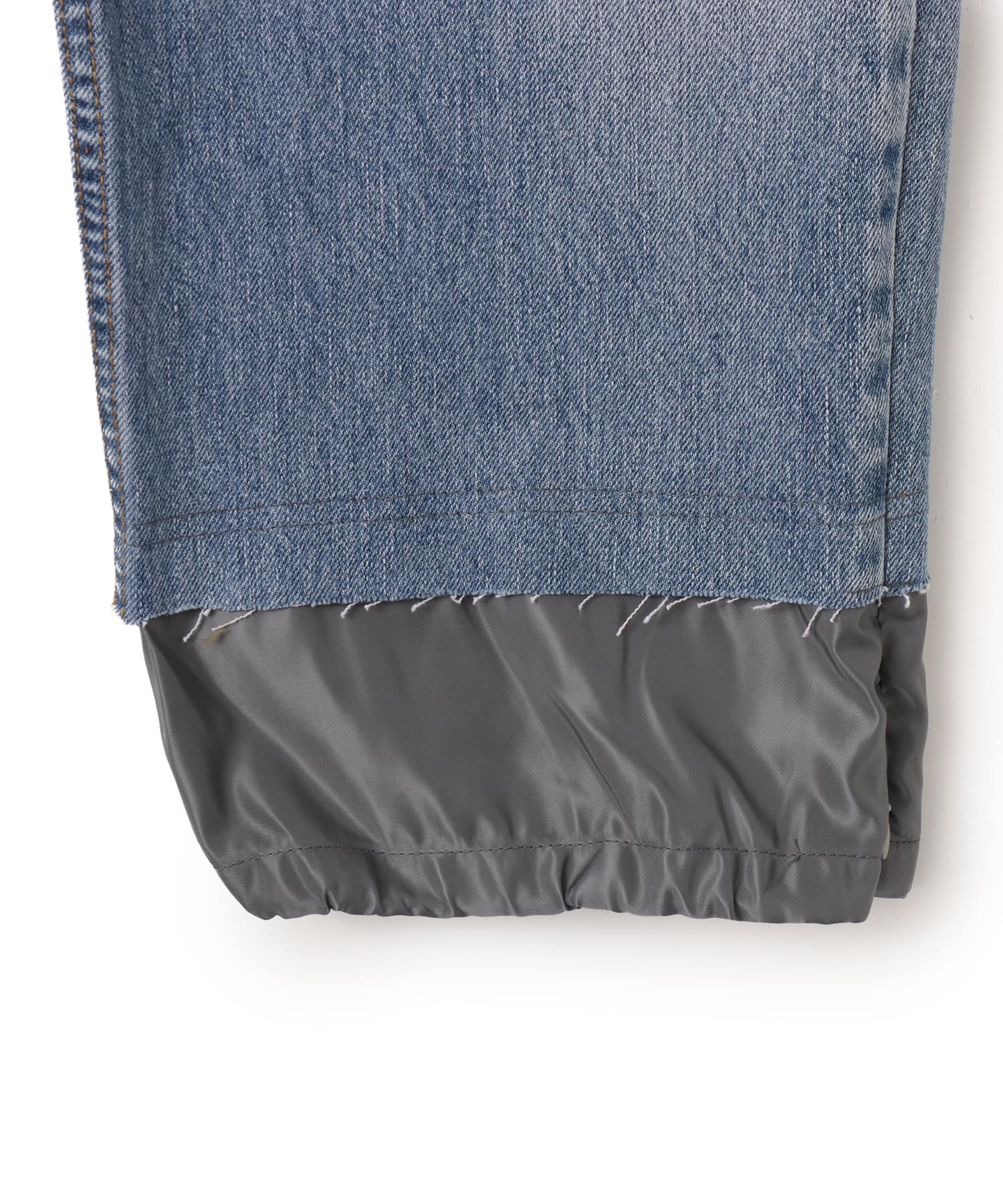 Poliquant THE DEFORMED ADJUSTABLE THRIFTING DENIM 550 [FIGURE ARCHIVES] LIGHT BLUEの画像