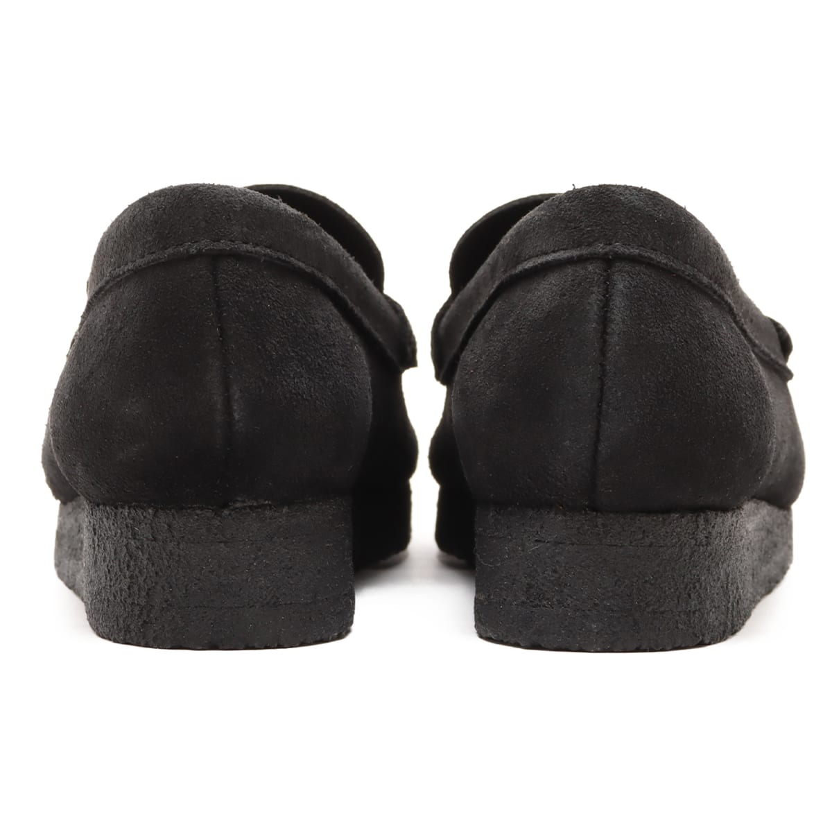 Clarks WallabeeLoafer Black Sde BLACK 24SP-Iの画像