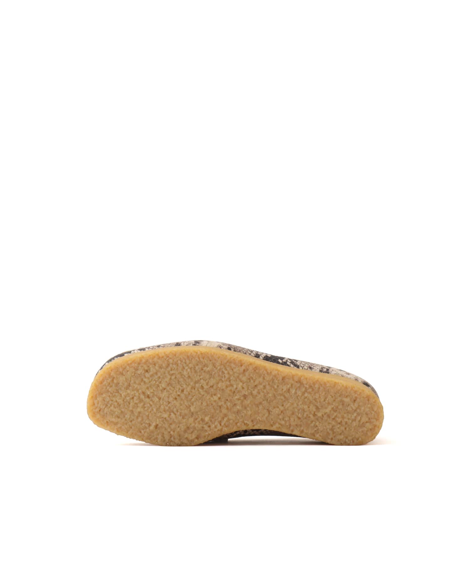 Clarks WallabeeLoafer Grey Snake Leather Greyの画像