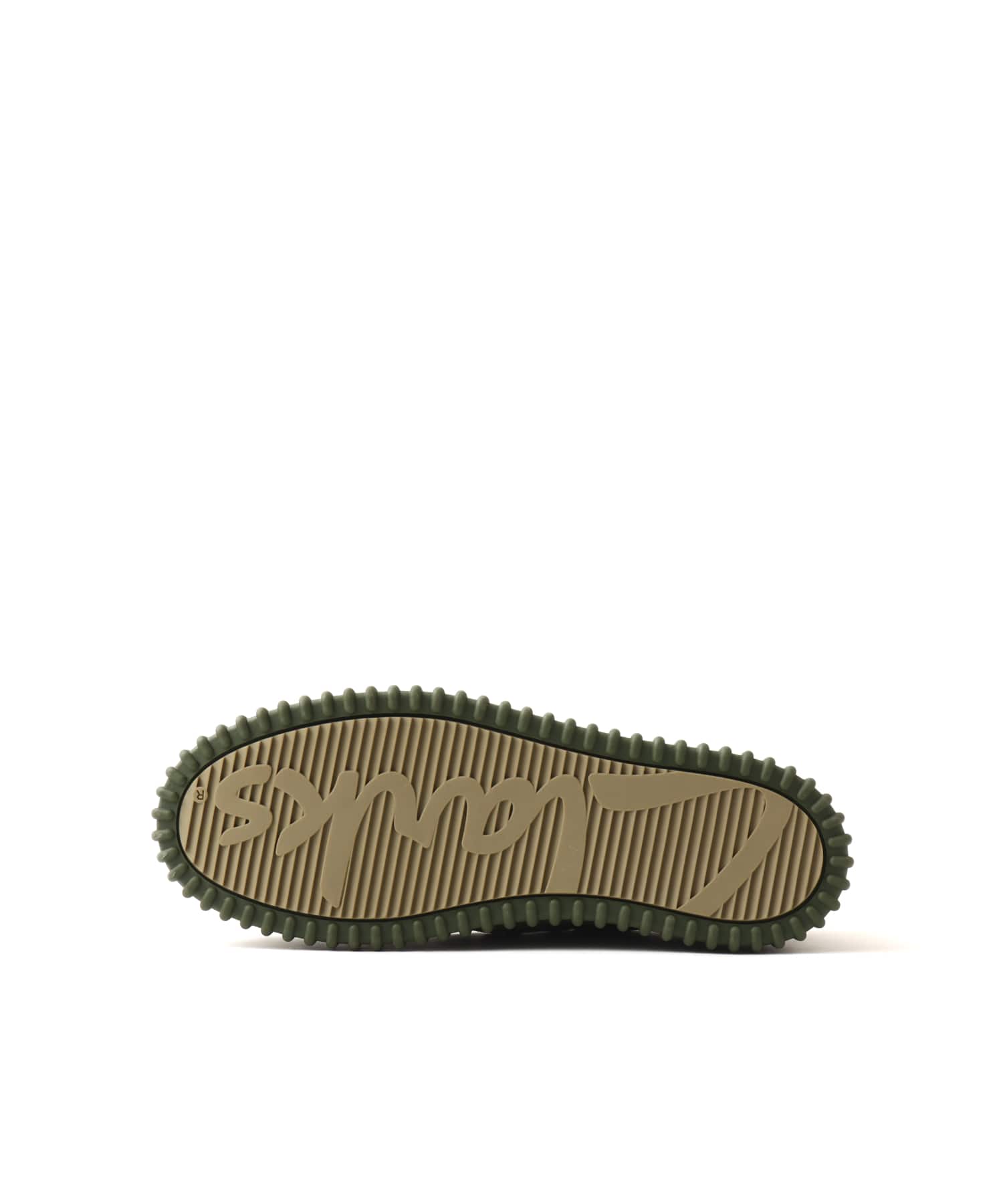 Clarks x PLEASURES TORHILL DRGN LO Olive Suedeの画像