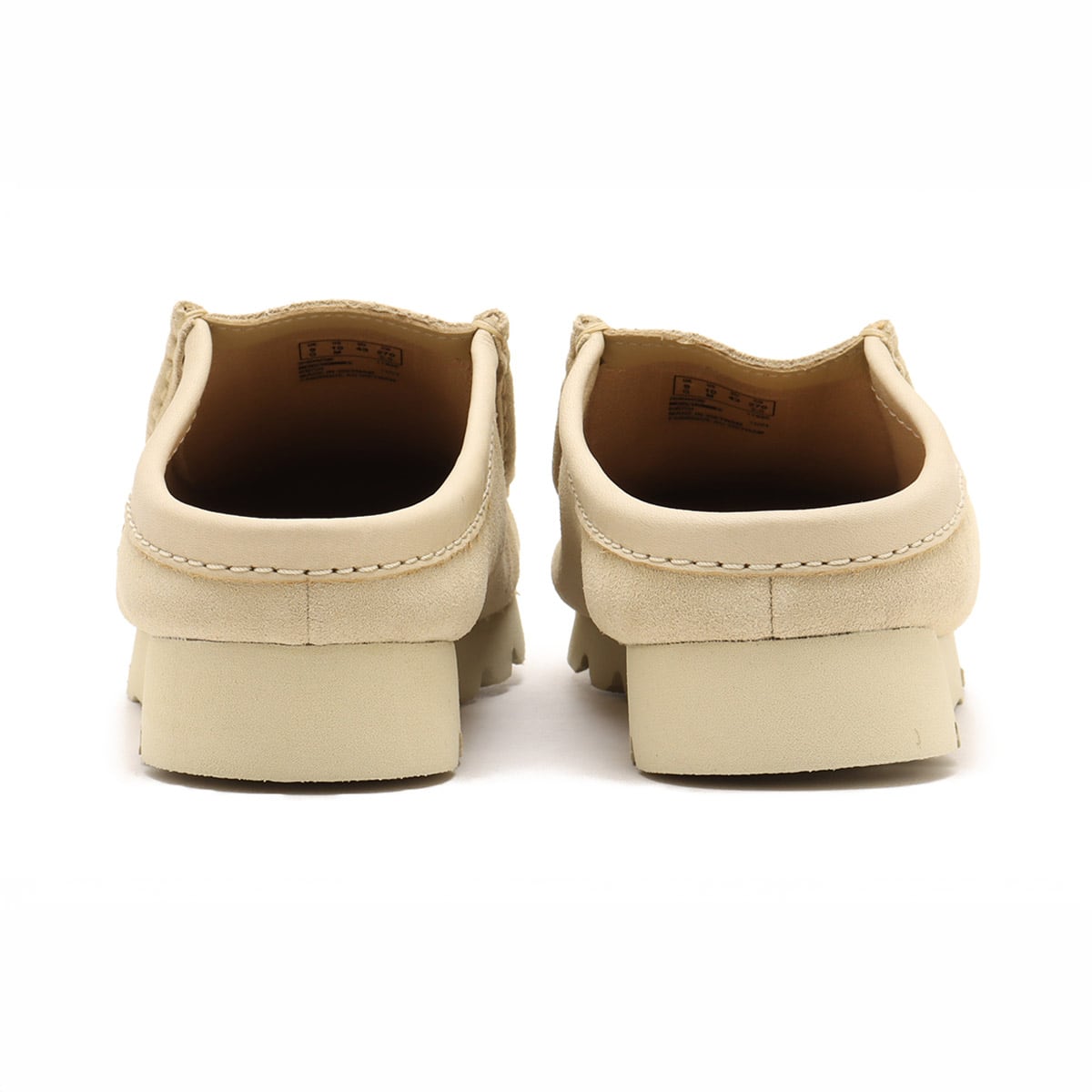 Clarks Wallabee Slip Maple Suedeの画像